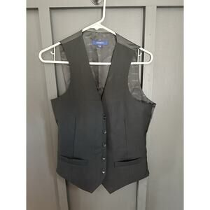 Gioberti Men’s Black Suit Vest - Size XS